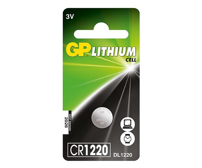 LITHIUM BUTTON CELL CR1220
